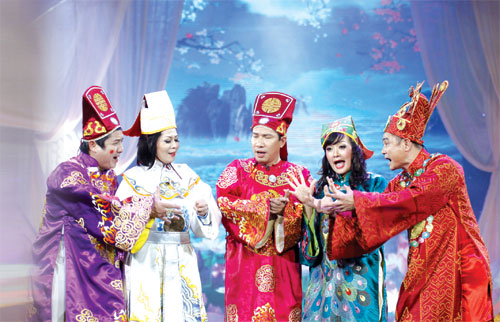 Táo quân “đá xéo” showbiz Việt