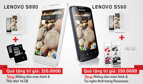 Mua Smartphone Lenovo – nhận quà đẳng cấp 3