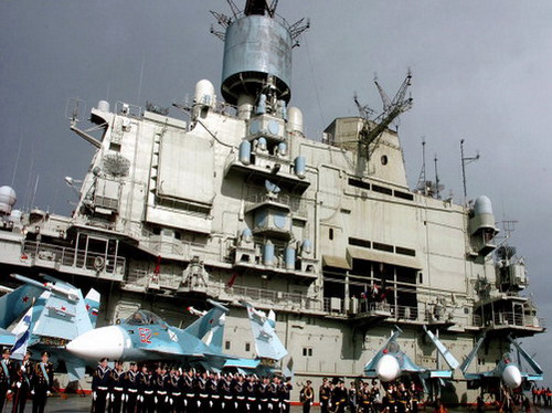 Tàu hải quân Nga tại căn cứ quân sự ở Syria