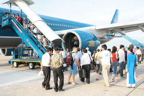 Từ 28.10, mỗi tuần Vietnam Airlines tăng thêm 5 chuyến bay trên tuyến Hà Nội - Pusan - Hà Nội - d