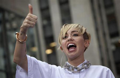 Miley Cyrus biểu diễn tại New York, tháng 7.2013