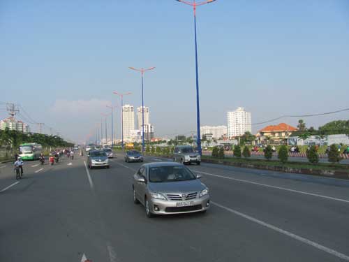 Xa lộ Hà Nội đoạn qua địa bàn quận 2, TP.HCM d