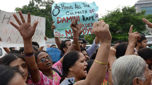 Biểu tình phản đối hiếp dâm ở Ấn Độ - d