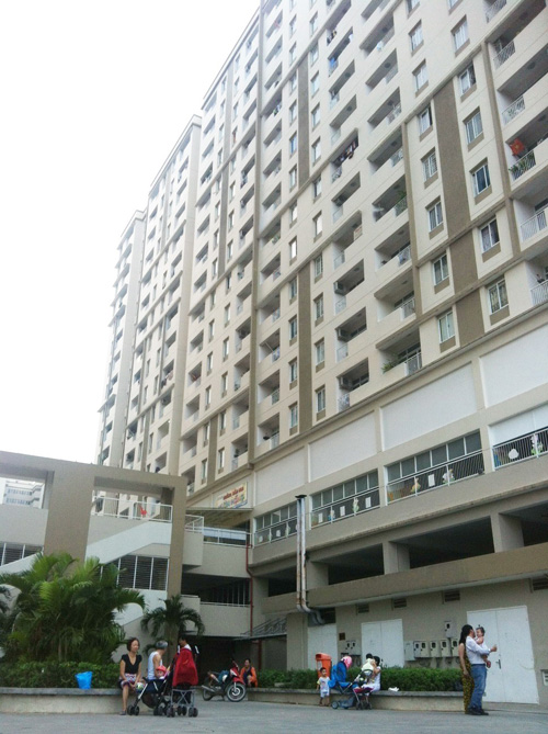 Một chung cư tái định ở phường An Phú, quận 2
