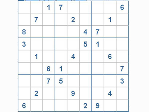 Mời các bạn thử sức với ô số Sudoku 2500 mức độ Khó d