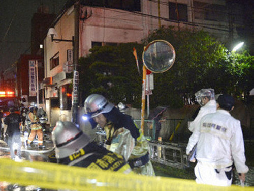 Cháy bệnh viện ở Nhật, 10 người chết