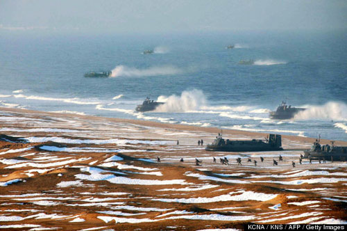 Triều Tiên sẵn sàng triển khai 130 tàu đệm khí đổ bộ xâm nhập Hàn Quốc?