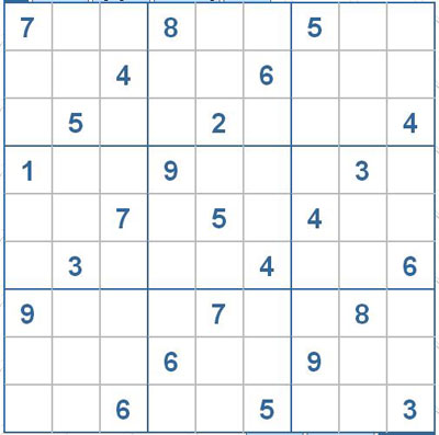 Mời các bạn thử sức với ô số Sudoku 2474 mức độ Khó