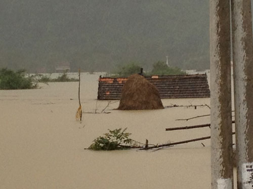 ngập lụt tại Quảng Bình7