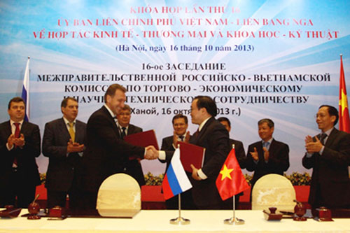 Ủy ban liên Chính phủ Việt-Nga họp khóa 16 1