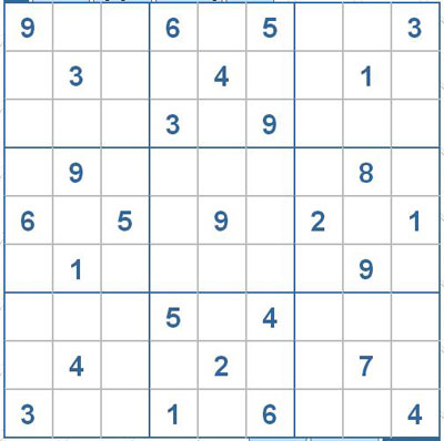 Mời các bạn thử sức với ô số Sudoku 2483 mức độ Khó