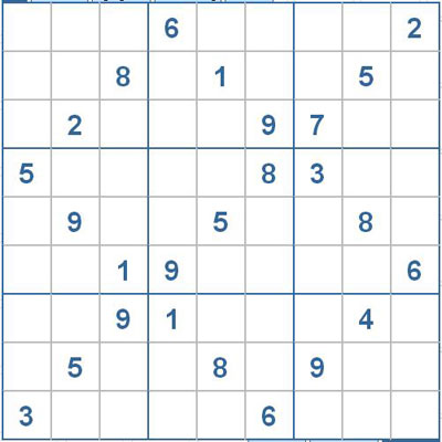 Mời các bạn thử sức với ô số Sudoku 2486 mức độ Khó