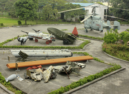 Tại Bảo tàng Hải quân hiện đang lưu giữ nhiều hiện vật là minh chứng cho quá trình hình thành và phát triển của Hải quân Việt Nam