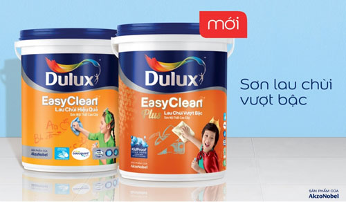 Dulux ra mắt công nghệ Kidproof cho dòng sản phẩm sơn Dulux easyclean plus lau chùi vượt bậc d