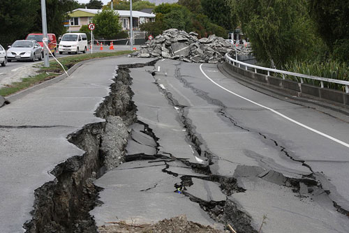 Động đất làm suy yếu vỏ trái đất 