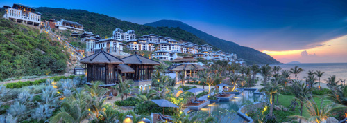 Khu nghỉ dưỡng InterContinental Danang Sun Peninsula Resort, nơi diễn ra hội nghị