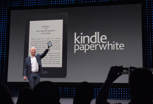 Phiên bản Kindle Paperwhite mới vào năm 2014