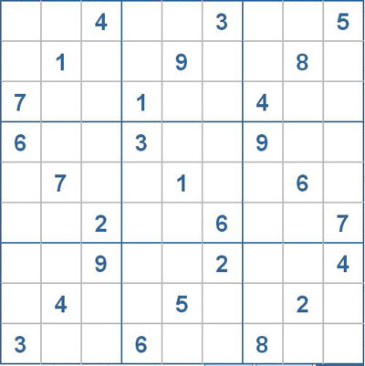 Mời các bạn thử sức với ô số Sudoku 2525 mức độ Khó