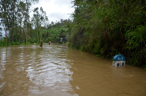 Lụt bất ngờ tại một số huyện ở Bình Định 7