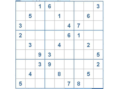 Mời các bạn thử sức với ô số Sudoku 2558 mức độ Khó