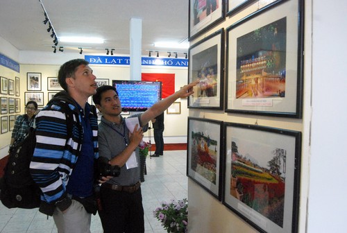Một vài hình ảnh về du lịch trưng bày tại triển lãm