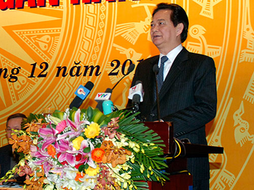 Thủ tướng Nguyễn Tấn Dũng: Không để sở hữu chéo, sân sau lũng đoạn ngân hàng
