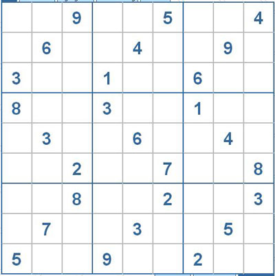 Mời các bạn thử sức với ô số Sudoku 2550 mức độ Khó