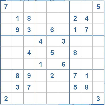 Mời các bạn thử sức với ô số Sudoku 2560 mức độ Khó 