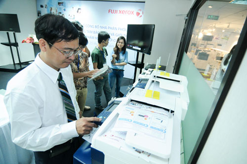 Fuji Xerox với các dòng máy mới, kết nối không dây: Tinh tế,kinh tế và thân thiện! 2