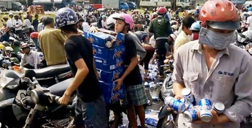 Cần xử nghiêm những kẻ cướp bia ở Biên Hòa