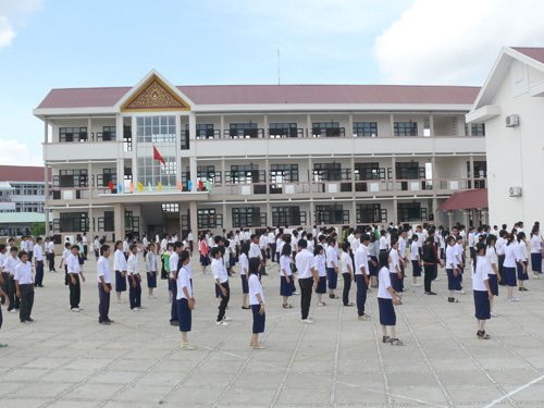 Học sinh Trường phổ thông DTNT Cà Mau 