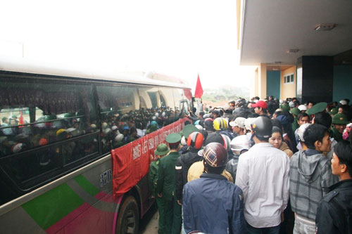 600 thanh niên lên đường nhập ngũ 1