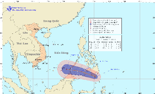 Biển Đông sắp “đón” bão
