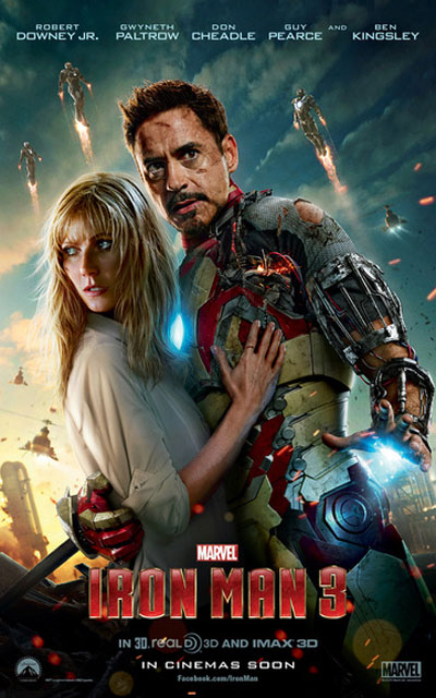 Poster lãng mạn của Iron Man 3 gây sốt