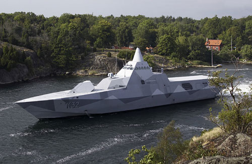 Visby, chiến hạm tàng hình toàn phần đầu tiên trên thế giới 
