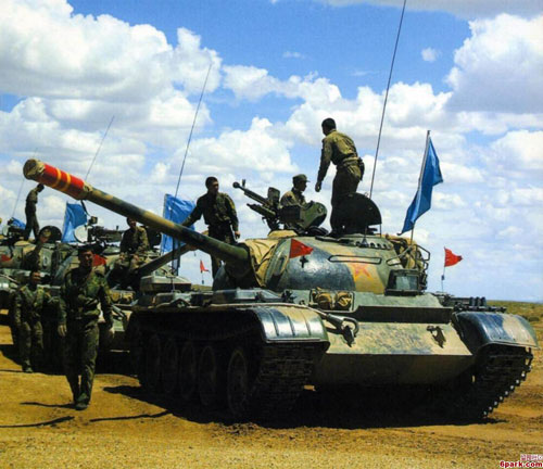 Tăng Type-59, sao chép T-54A của Nga 