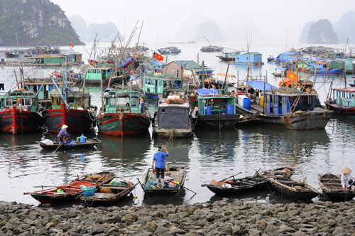 “Lênh đênh” nghề làm thuyền nan 1