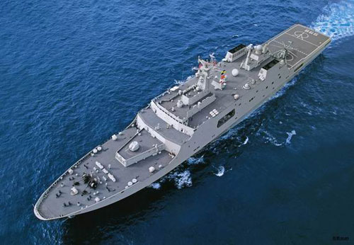 Trung Quốc đưa 4 tàu chiến diễn tập đánh trận ở biển Đông