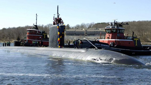 Mỹ điều thêm tàu ngầm đến vùng Vịnh