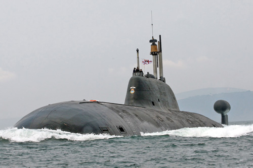 Tàu ngầm INS Chakra được Ấn Độ thuê từ Nga