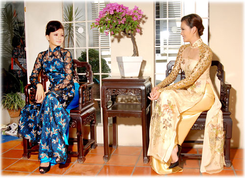 Áo dài được nhiều người chọn là trang phục dân tộc, truyền thống của Việt Nam