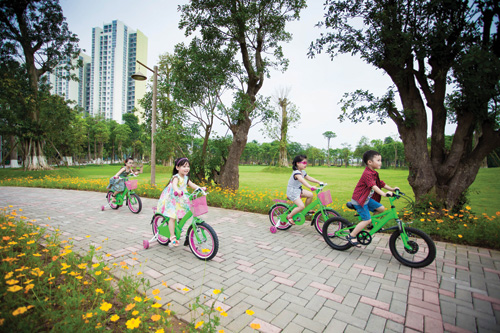 Sau 3 năm xây dựng, Ecopark đã trở thành khu đô thị sầm uất hàng đầu vùng ven đô Hà Nội