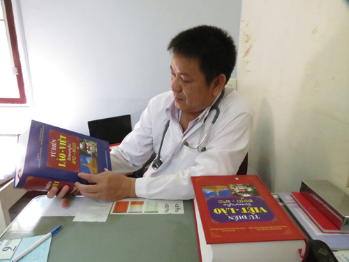 Bác sĩ Trần Kim Lân và từ điển Việt - Lào, Lào - Việt