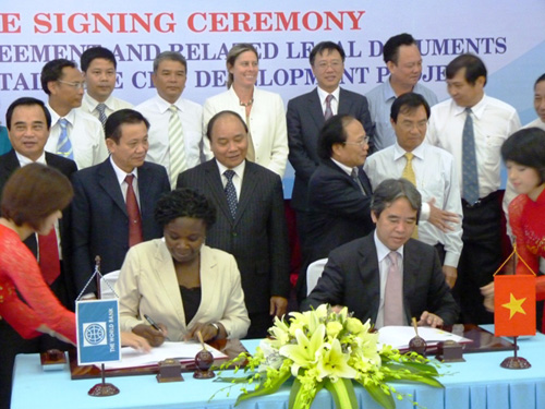 Ký kết hiệp định tài trợ vốn cho dự án Phát triển bền vửng TP.Đà Nẵng
