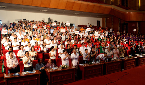 Liên hoan “Liên hoan Kiến trúc sư trẻ Việt Nam lần 5” có khoảng gần 600 kiến trúc sư trẻ trên toàn quốc tham gia