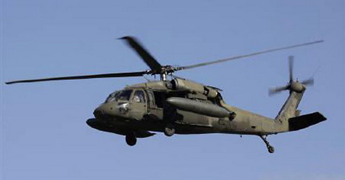 Trực thăng Black Hawk của Mỹ rơi sát biên giới Triều Tiên