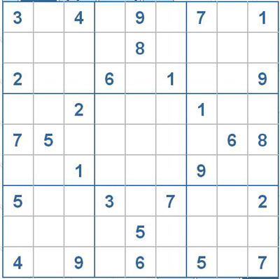 Mời các bạn thử sức với ô số Sudoku 2293 mức độ Rất khó