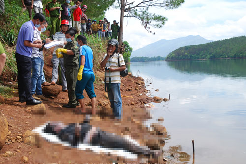 Gia Lai: Phát hiện nam thanh niên chết nước