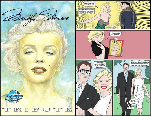 Cuộc đời Marilyn Monroe vào truyện tranh
