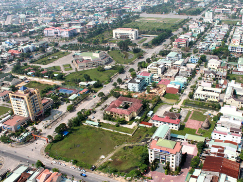 Dịch chuyển trung tâm hành chính Tam Kỳ về  phía sông Đầm